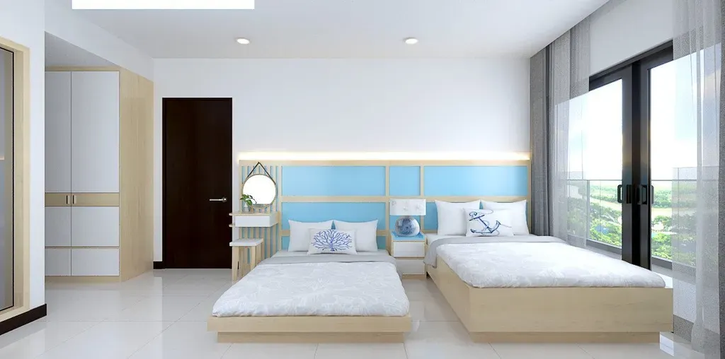 Phòng ngủ - Căn hộ CSJ Tower Vũng Tàu - Phong cách Scandinavian + Modern | Space T