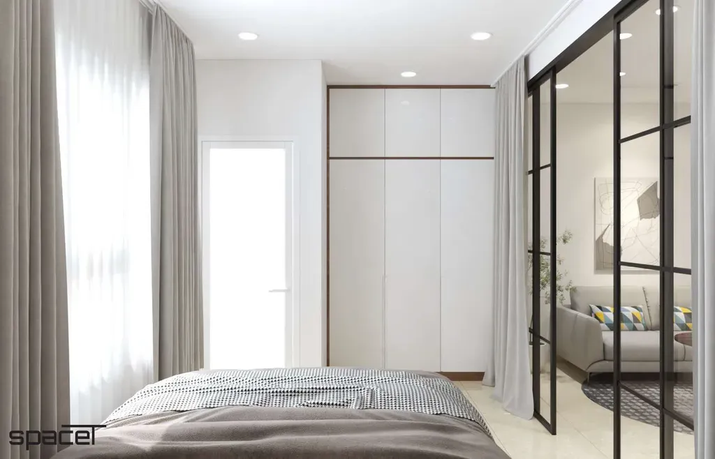 Phòng ngủ - Căn hộ Sunrise City Quận 7 - Phong cách Modern | Space T