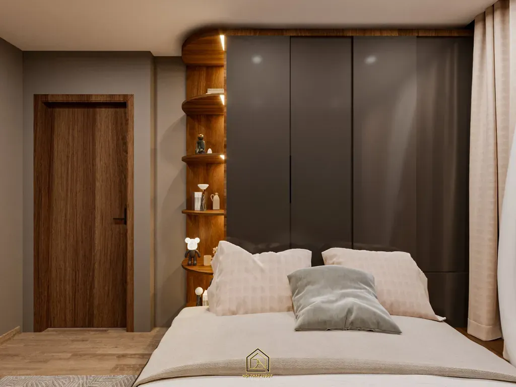 Phòng ngủ - Căn hộ chung cư Hà Đô Nguyễn Văn Công - Phong cách Modern | Space T