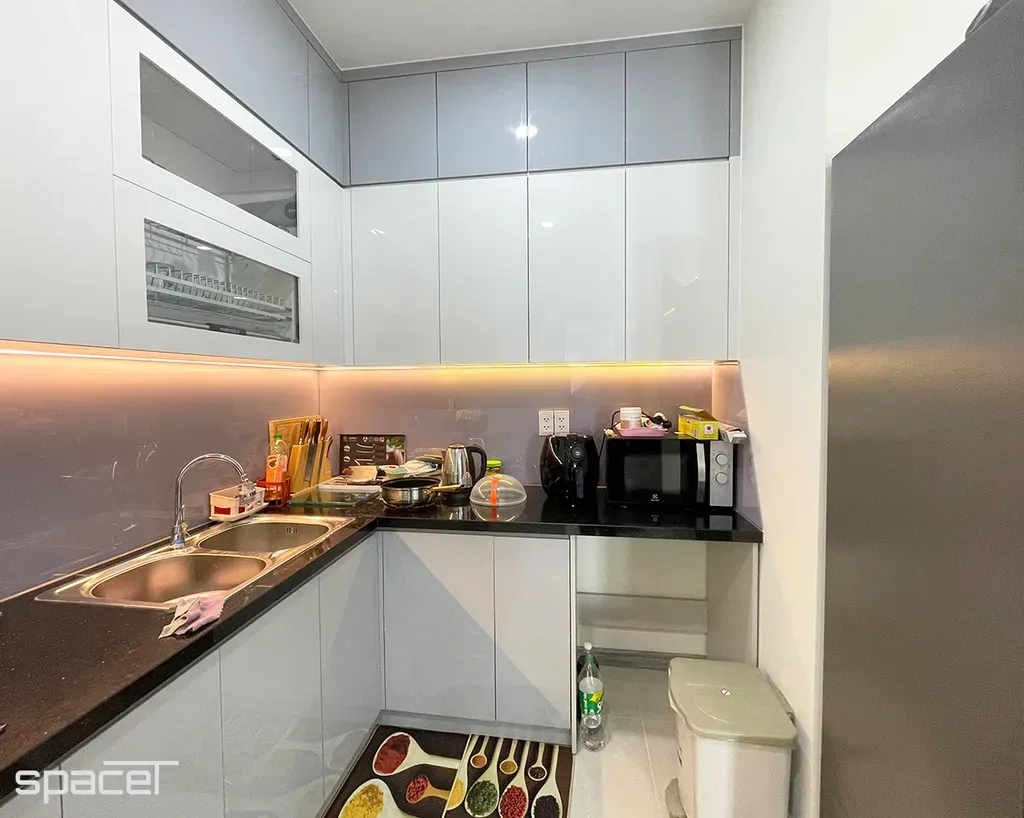 Phòng bếp - Căn hộ Topaz Elite - Phong cách Modern | Space T