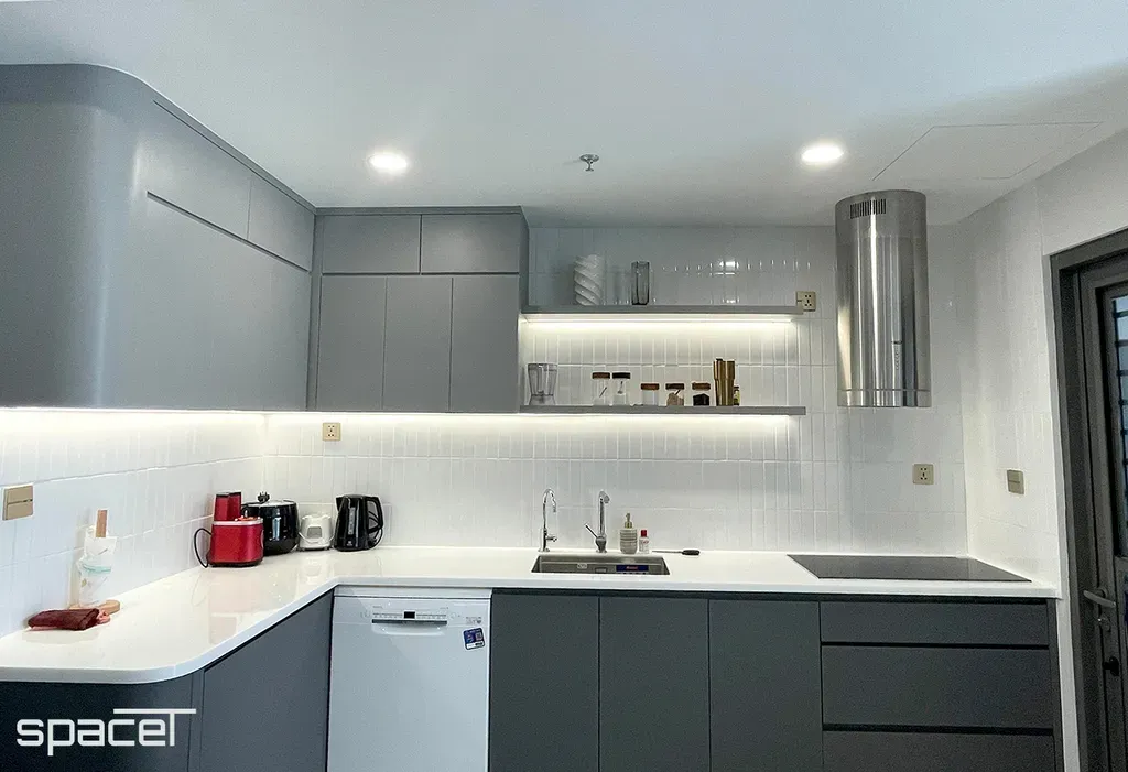 Phòng bếp - Căn hộ The Ascentia Phú Mỹ Hưng - Phong cách Modern | Space T