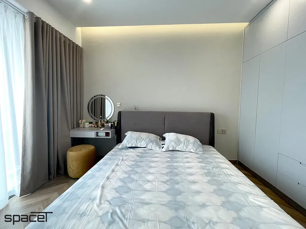 Phòng ngủ - Căn hộ The Ascentia Phú Mỹ Hưng - Phong cách Modern | Space T
