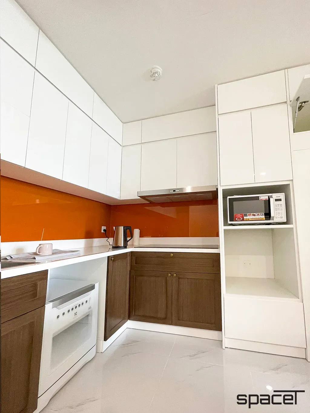 Phòng bếp - Căn hộ Sunwah Pearl Golden House - Phong cách Indochine | Space T