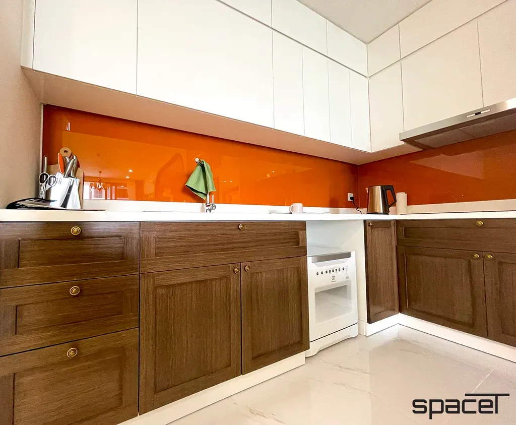 Phòng bếp - Căn hộ Sunwah Pearl Golden House - Phong cách Indochine | Space T