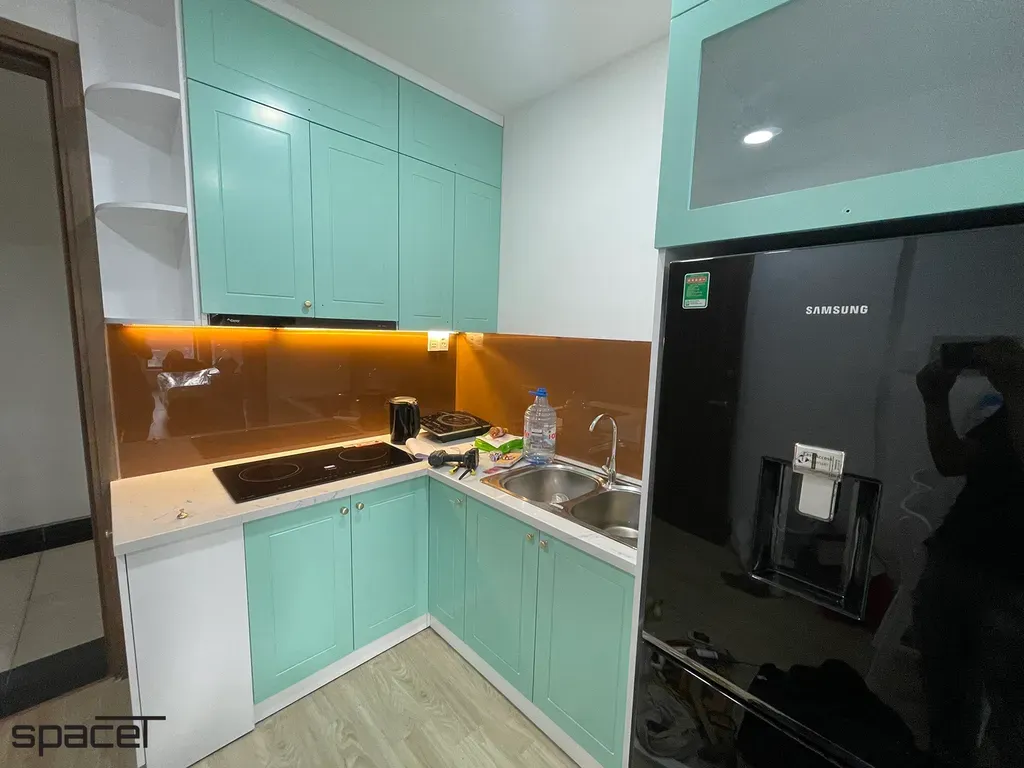 Phòng bếp - Căn hộ Centana - Phong cách Scandinavian + Modern | Space T