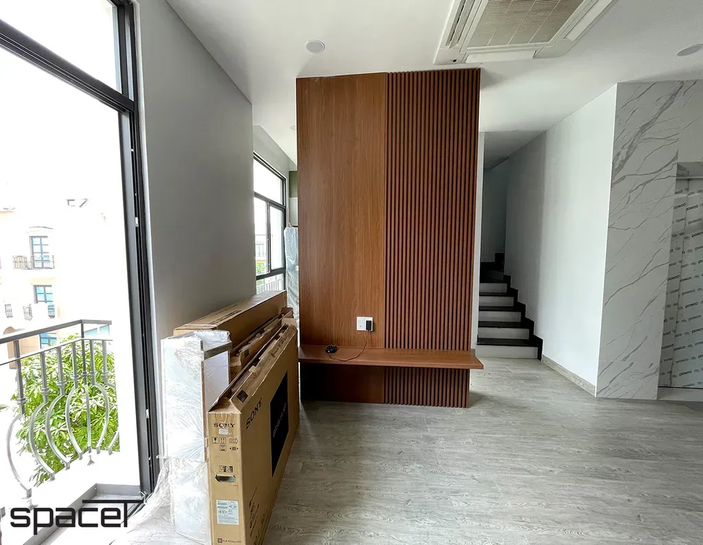 Phòng khách - Shophouse The Manhattan Glory Quận 9 - Phong cách Modern | Space T