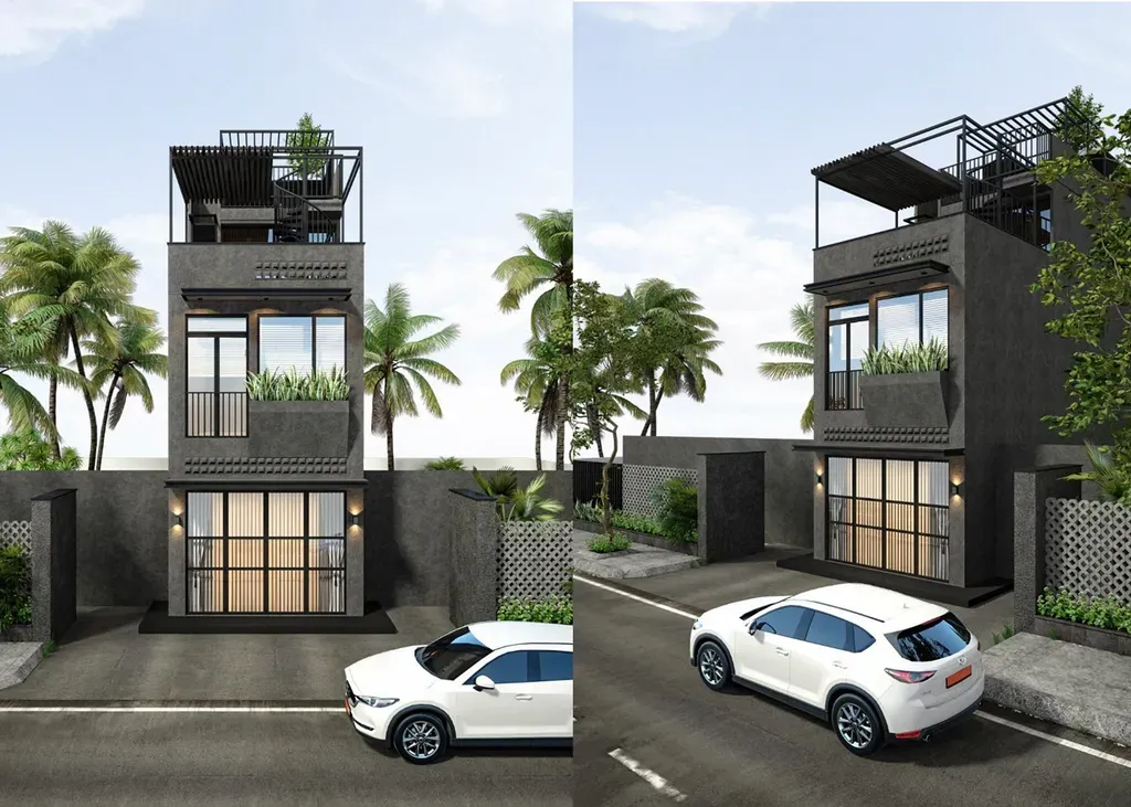 Nhà phố đường Phạm Văn Bạch - Phong cách Modern | Space T