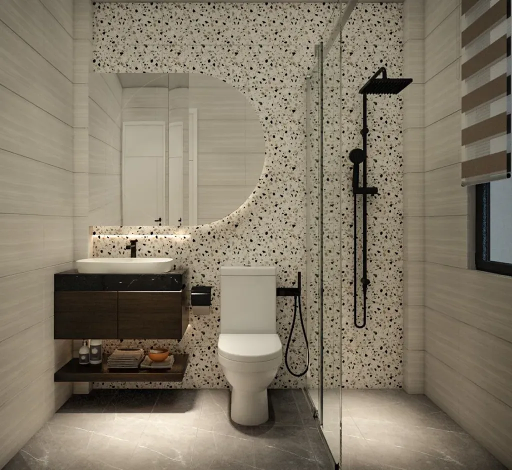 Phòng tắm - Nhà phố đường Phạm Văn Bạch - Phong cách Modern | Space T