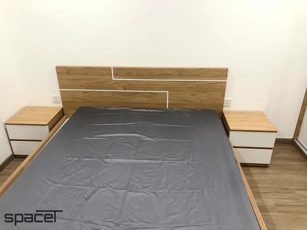 Phòng ngủ - Căn hộ 3PN The Origami (Vinhomes) - Phong cách Modern | Space T