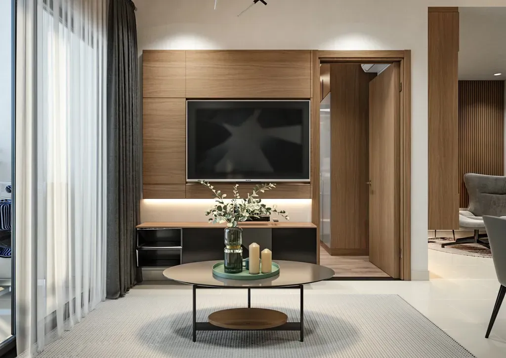 Phòng khách - Căn hộ Urban Hill Quận 7 - Phong cách Modern | Space T