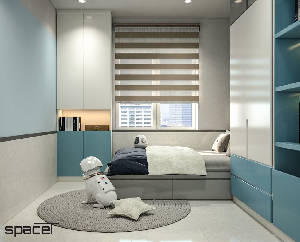 Phòng cho bé - Căn hộ chung cư Orient Apartment - Phong cách Modern  | Space T