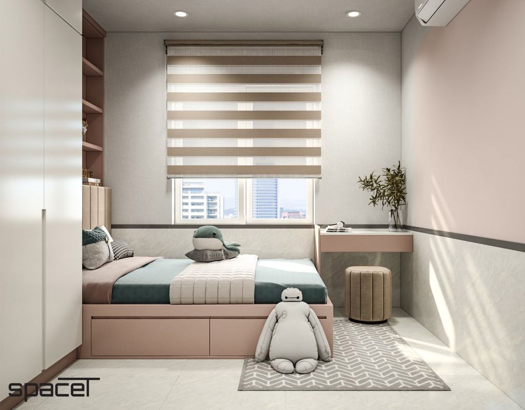 Phòng cho bé - Căn hộ chung cư Orient Apartment - Phong cách Modern  | Space T