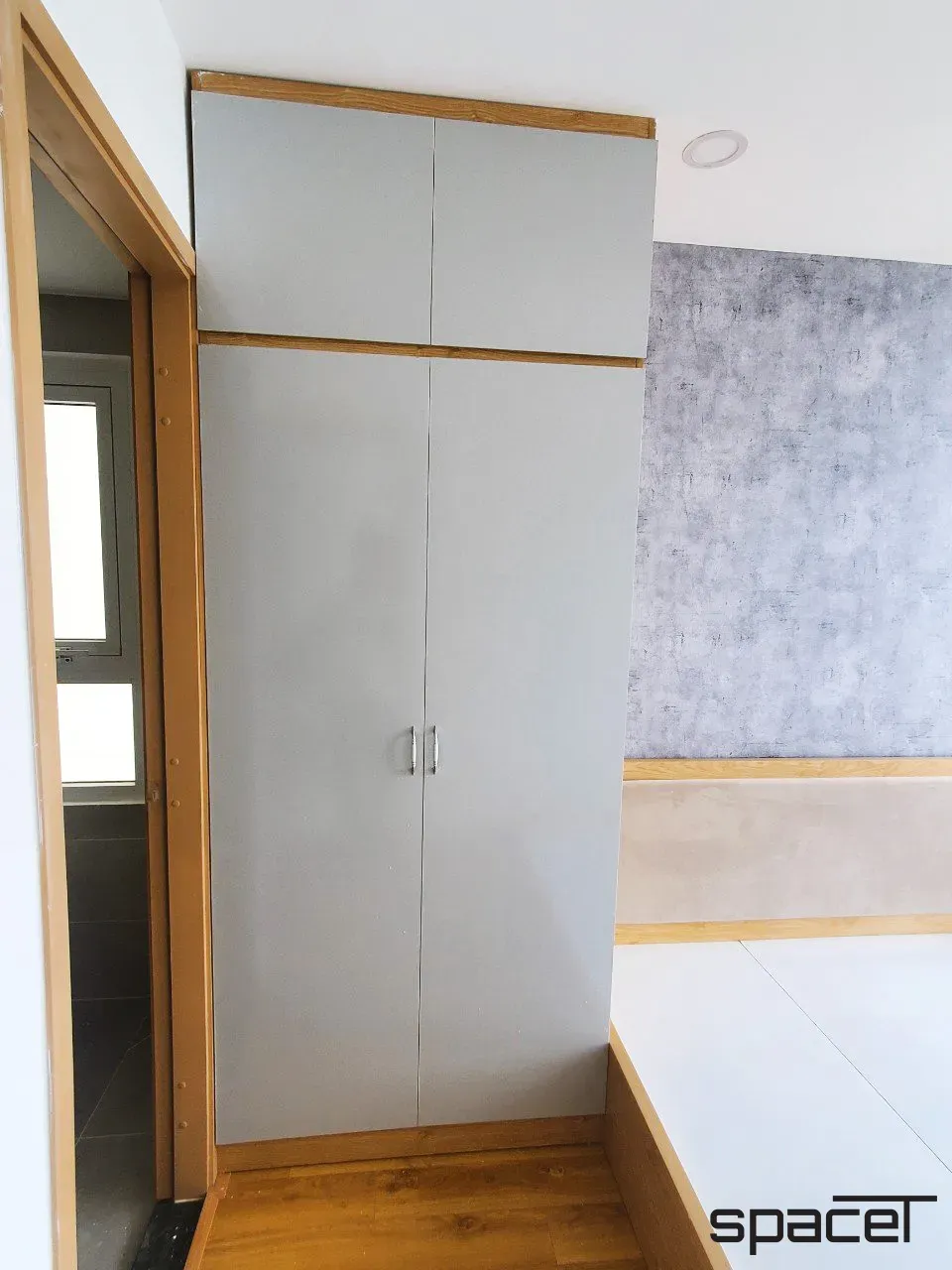 Phòng ngủ - Căn hộ Terra Mia Bình Chánh 50m2 - Phong cách Modern | Space T