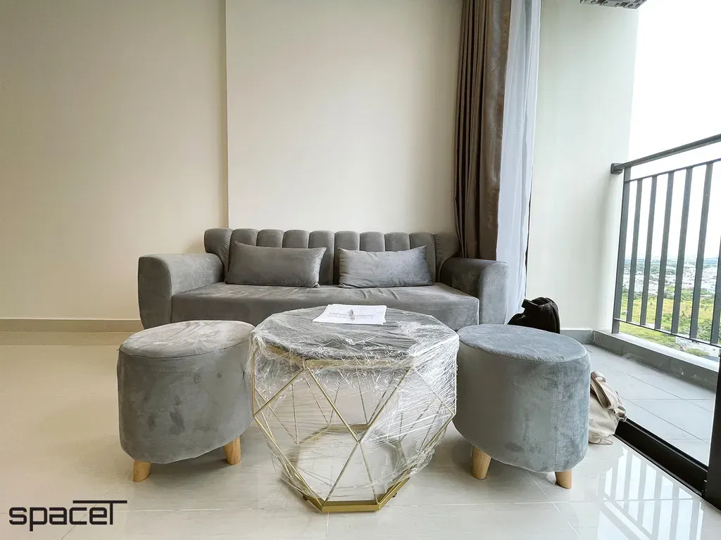 Phòng khách - Căn hộ The Origami (Vinhomes) - Phong cách Modern + Scandinavian | Space T