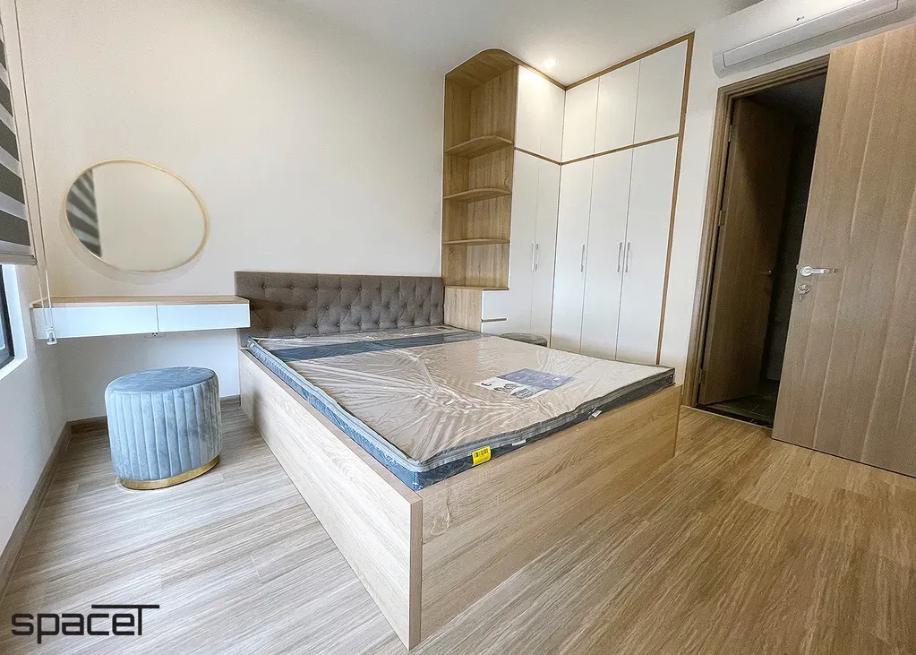 Phòng ngủ - Căn hộ The Origami (Vinhomes) - Phong cách Modern + Scandinavian | Space T