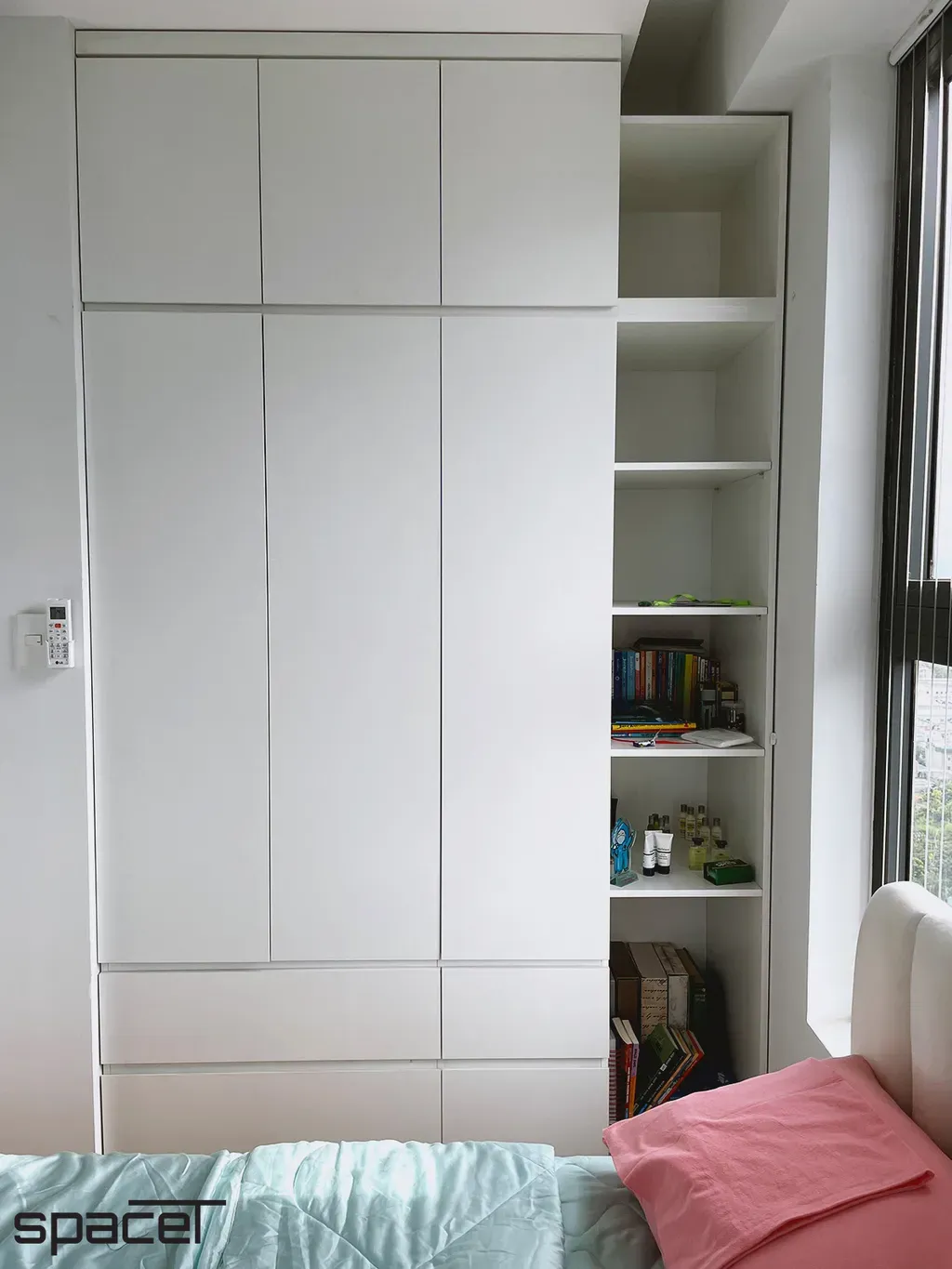 Phòng ngủ - Căn hộ Bcons Garden Bình Dương - Phong cách Modern + Rustic | Space T