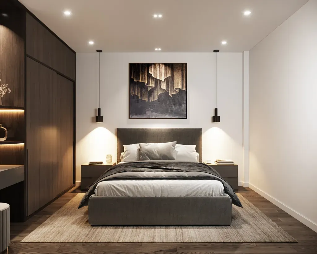 Phòng ngủ - Nhà phố Verosa Park Khang Điền - Phong cách Neo Classic | Space T