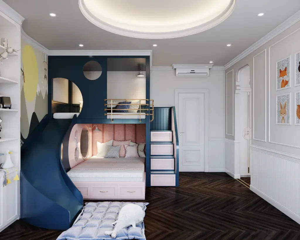 Phòng cho bé - Nhà phố Verosa Park Khang Điền - Phong cách Neo Classic | Space T