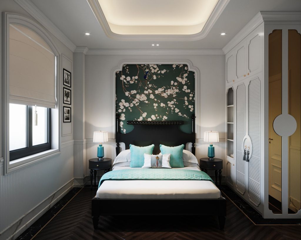 Phòng ngủ - Nhà phố Verosa Park Khang Điền - Phong cách Neo Classic  | Space T