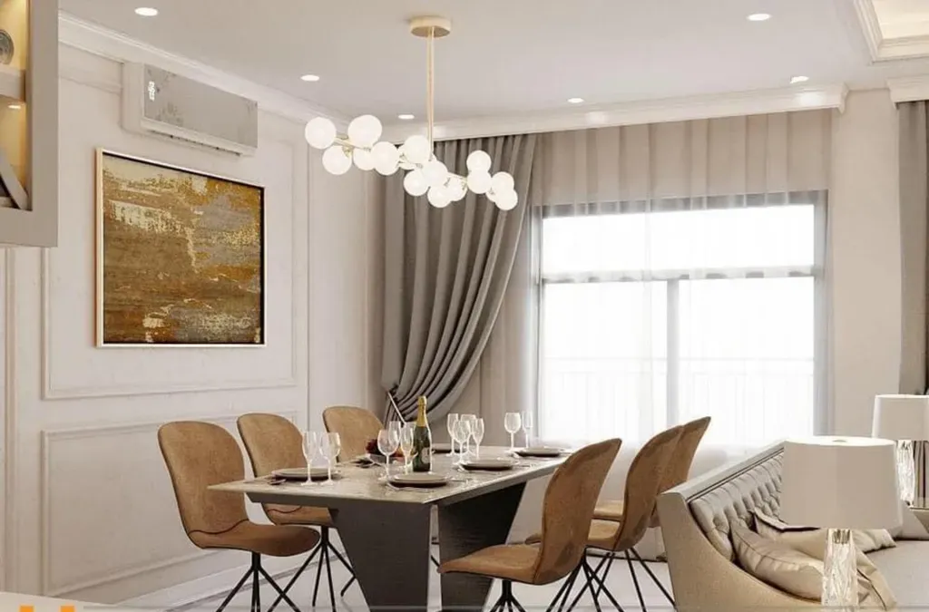 Phòng ăn - Căn hộ Viva Riverside Quận 6 - Phong cách Neo Classic | Space T