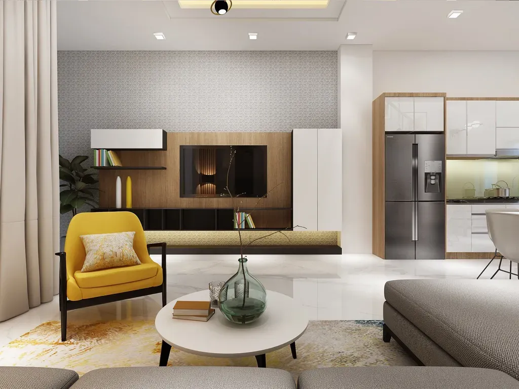 Phòng khách - Nhà phố Park Riverside Quận 9 - Phong cách Modern | Space T