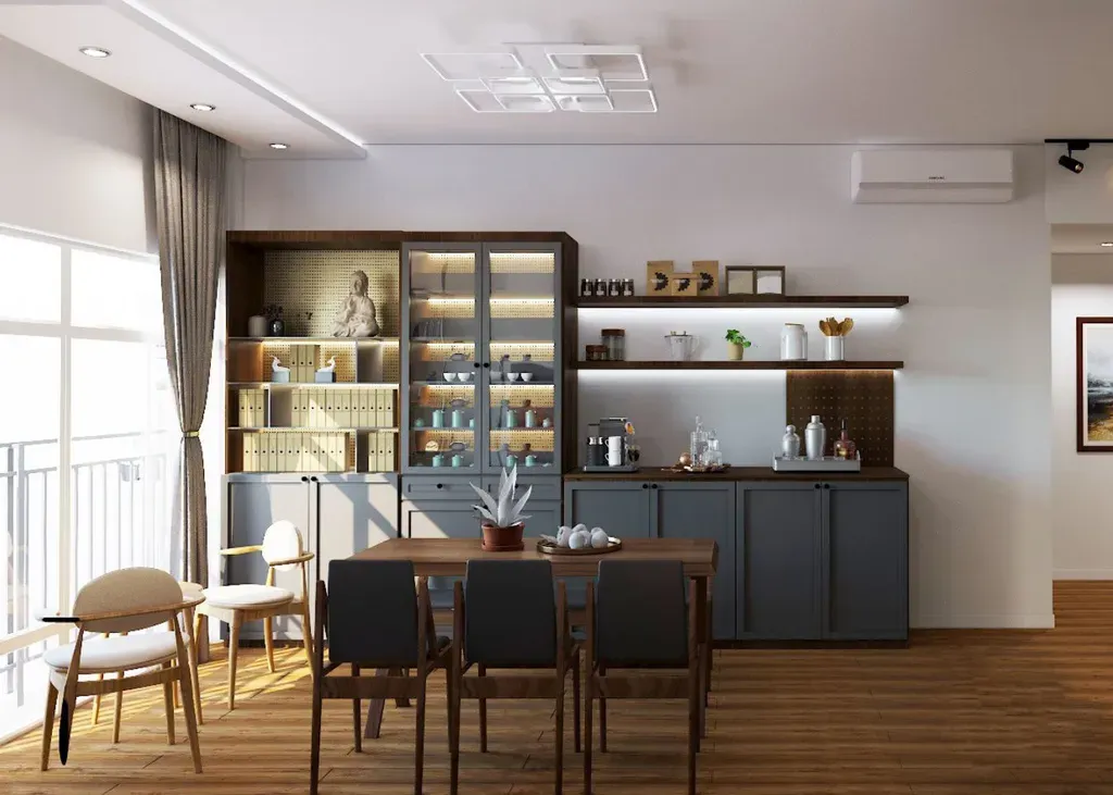 Căn hộ chung cư Tản Đà Court - Phong cách Industrial | Space T