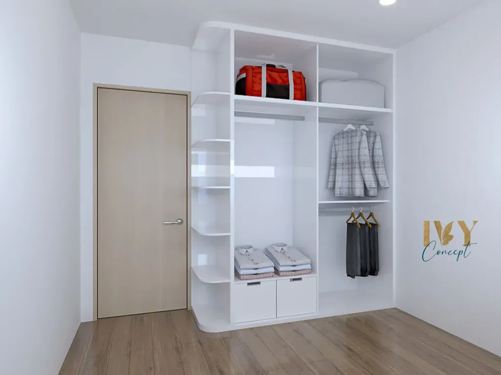 Phòng ngủ - Căn hộ Vinhomes Grand Park Q9 - Phong cách Modern | Space T