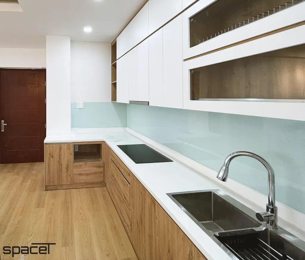 Phòng bếp - Căn hộ chung cư Minh Thành Quận 7 - Phong cách Modern | Space T