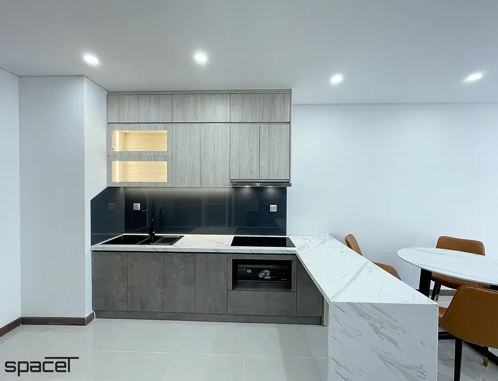 Phòng bếp - Căn hộ Iris 4 Hà Đô Centrosa Garden - Phong cách Modern | Space T
