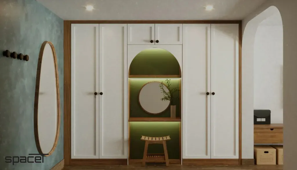 Phòng ngủ - Phòng ngủ 30m2 Nhà phố Quận 11 - Phong cách Modern | Space T