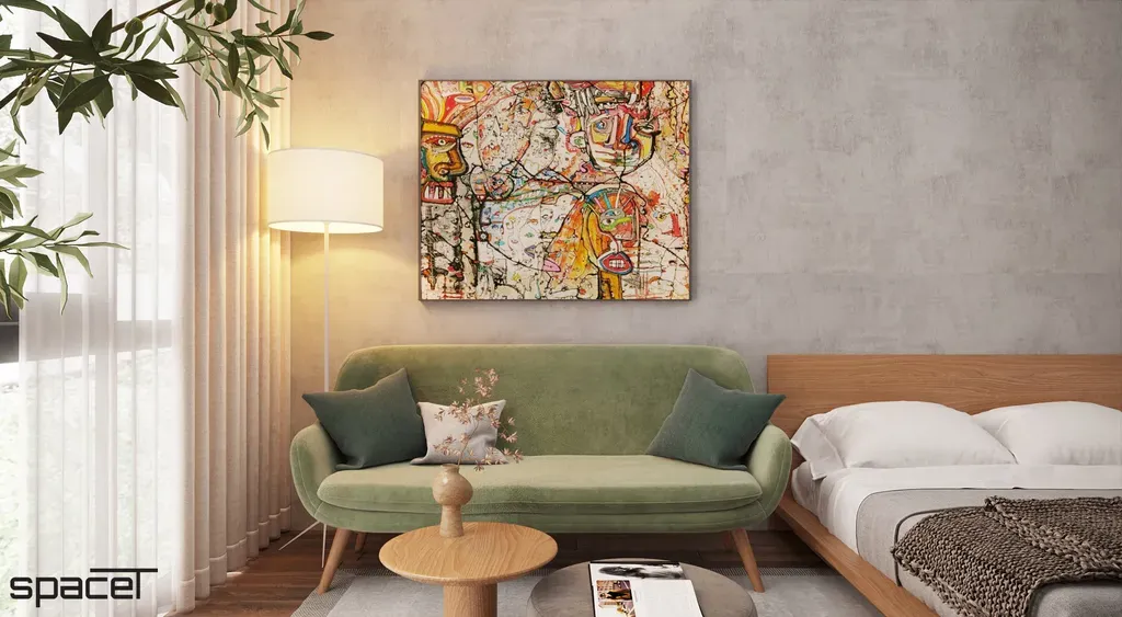 Phòng ngủ - Phòng ngủ 30m2 Nhà phố Quận 11 - Phong cách Modern | Space T
