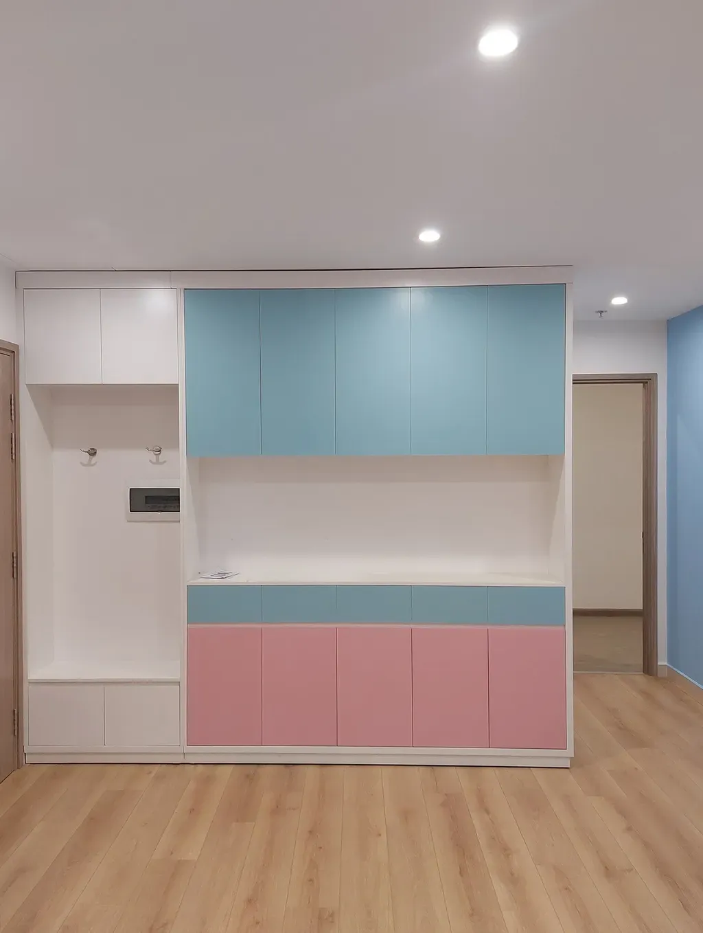 Lối vào - Căn hộ Vinhomes Grand Park Quận 9 - Phong cách Modern + Color Block | Space T