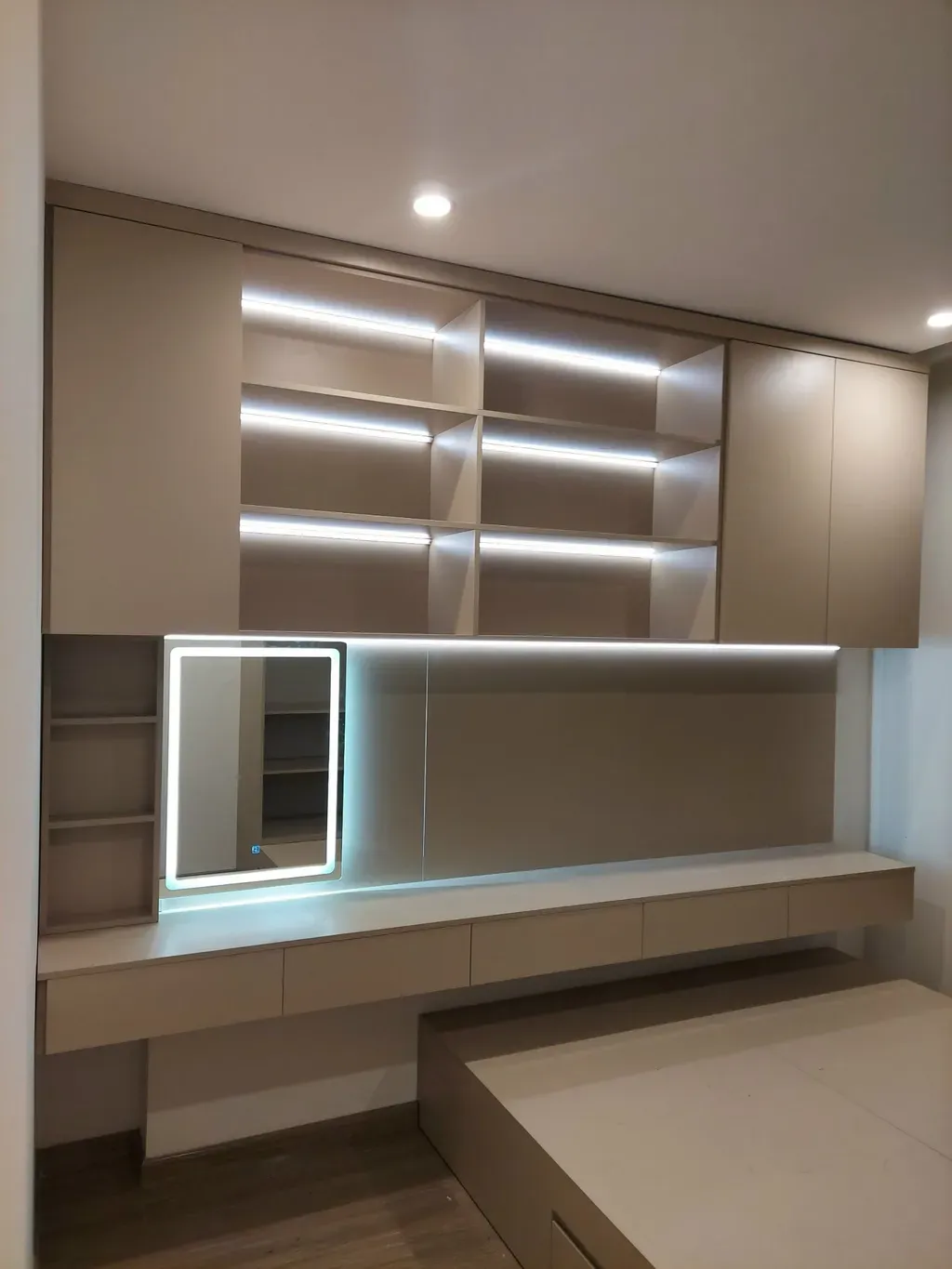 Phòng ngủ - Căn hộ Vinhomes Grand Park Quận 9 - Phong cách Modern + Color Block | Space T