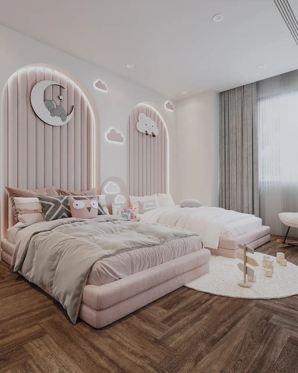 Phòng cho bé - Căn hộ Saigon Pearl Topaz 2 - Phong cách Modern | Space T