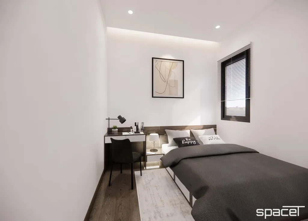 Phòng ngủ - Nhà phố Bình Thạnh - Phong cách Modern | Space T