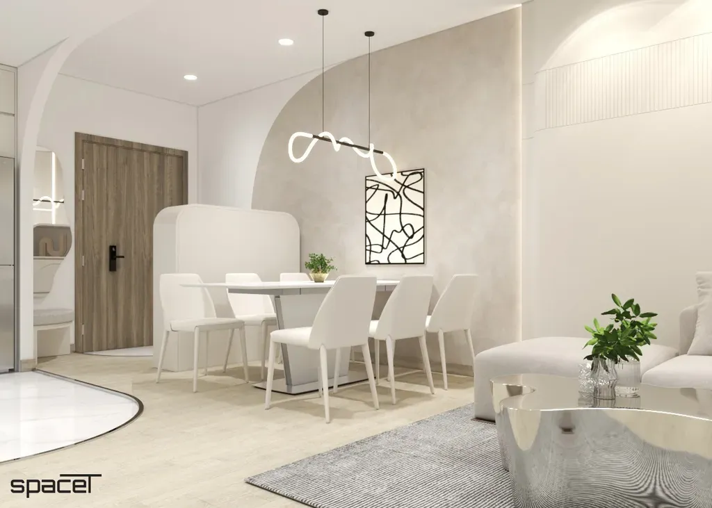 Phòng ăn - Căn hộ Sunwah Pearl - Phong cách Modern | Space T