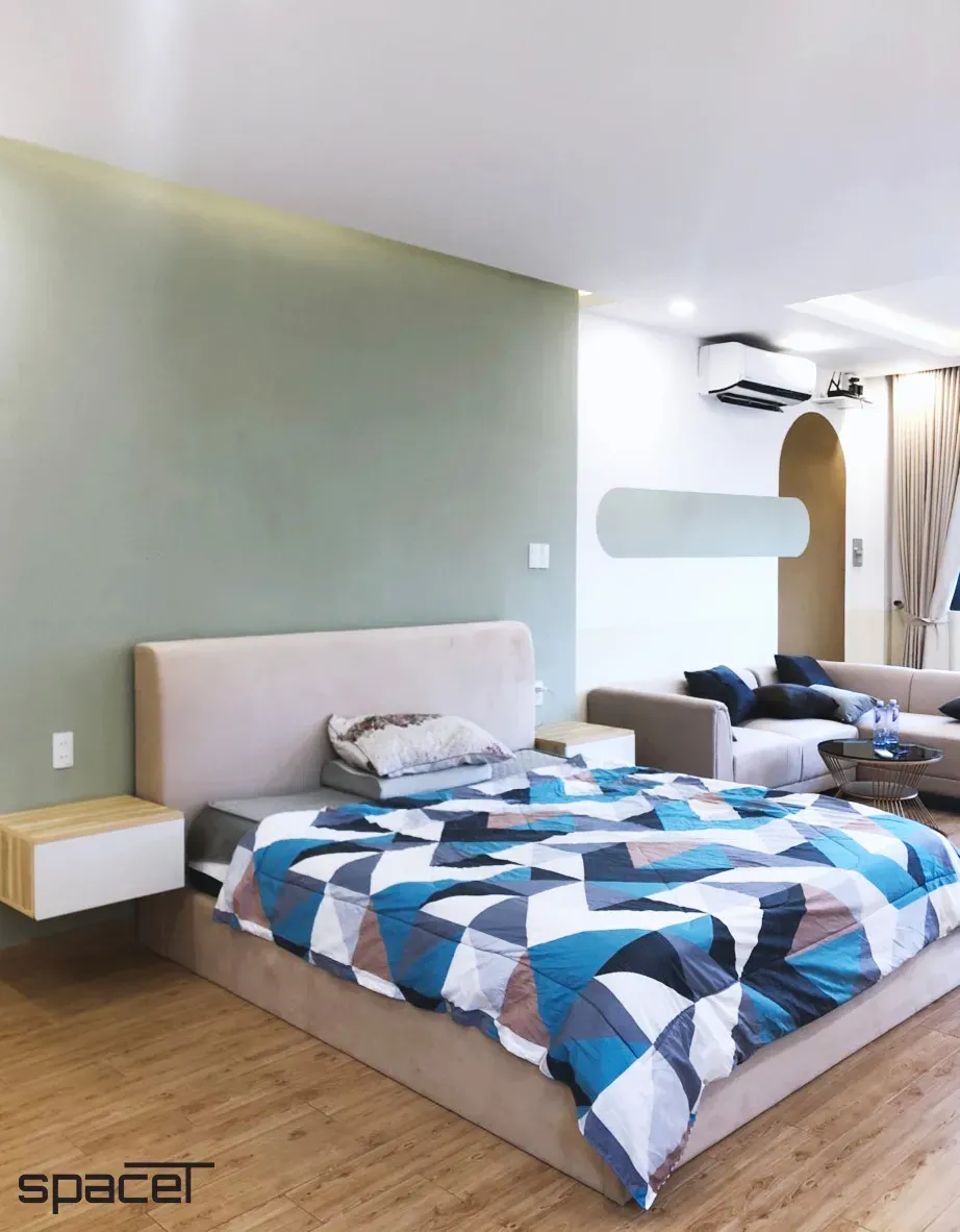 Phòng ngủ - Phòng ngủ 38m2 Nhà phố Quận 11 - Phong cách Modern | Space T