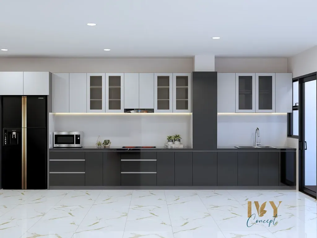 Phòng bếp - Căn hộ Petro Landmark Q2 - Phong cách Modern | Space T