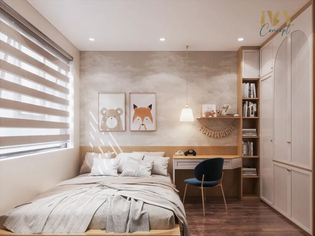 Phòng cho bé - Căn hộ Q7 Saigon Riverside Complex - Phong cách Indochine | Space T