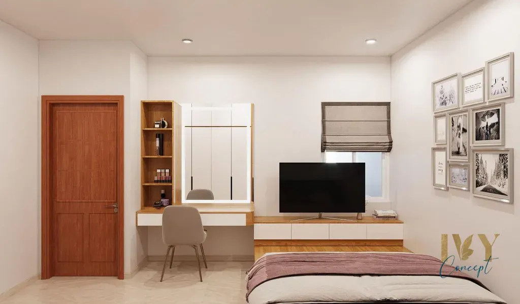 Phòng ngủ - Căn hộ The CBD Premium Home - Phong cách Scandinavian | Space T