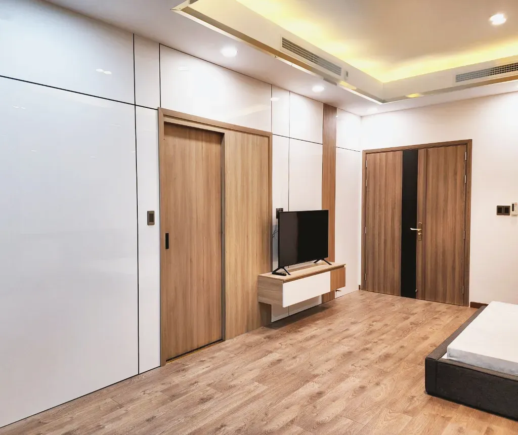 Phòng ngủ - Nhà phố 260m2 Quận 7 - Phong cách Modern | Space T