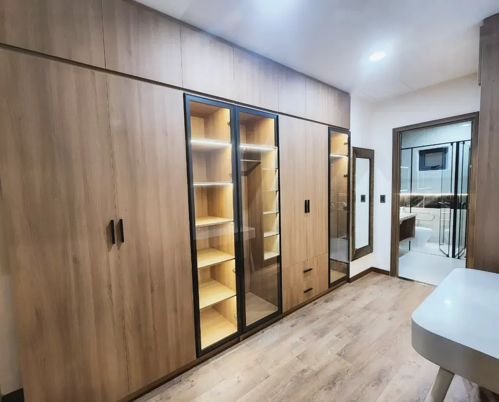 Phòng thay đồ - Nhà phố 260m2 Quận 7 - Phong cách Modern | Space T