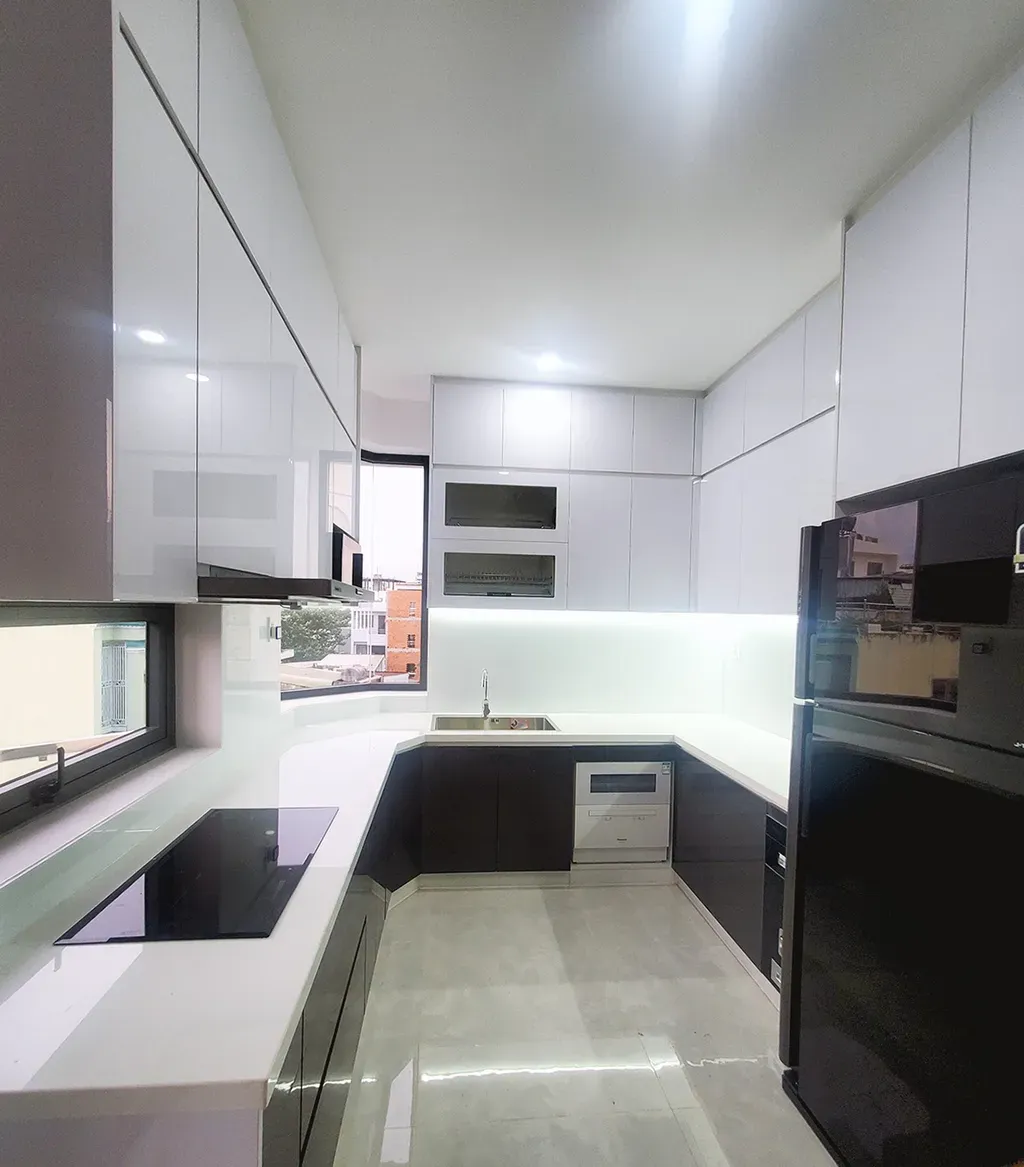 Phòng bếp - Phòng bếp Nhà phố Gò Vấp - Phong cách Modern | Space T