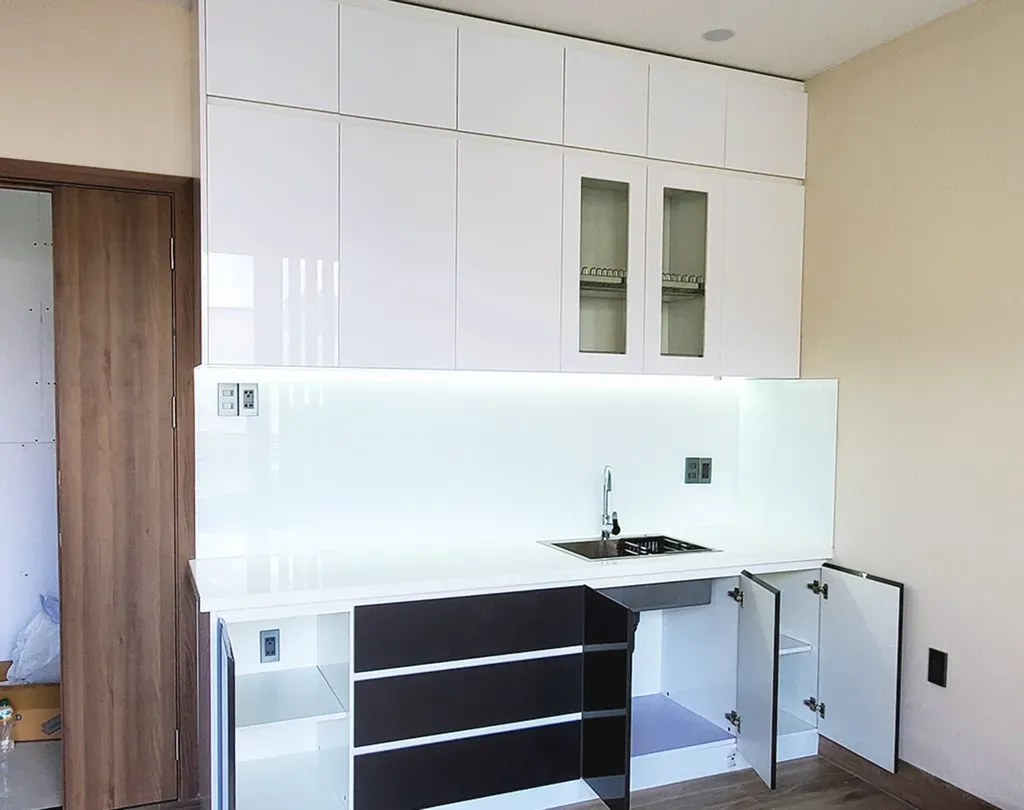 Phòng bếp - Phòng bếp Nhà phố Gò Vấp - Phong cách Modern | Space T
