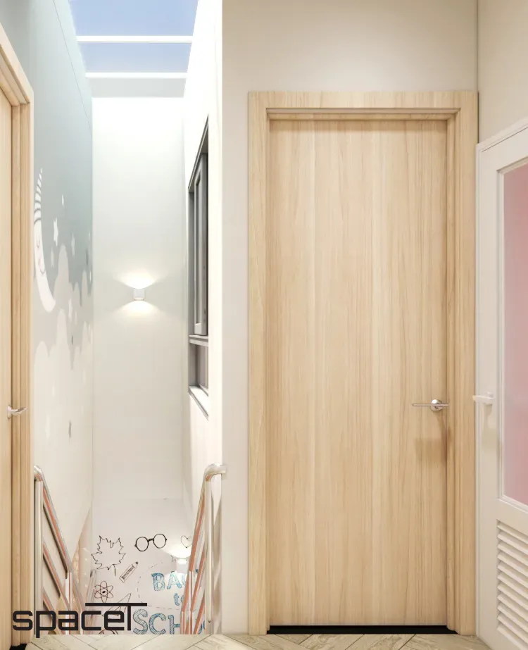 Cầu thang - Nhà phố Cao Văn Lầu Quận 6 - Phong cách Scandinavian | Space T