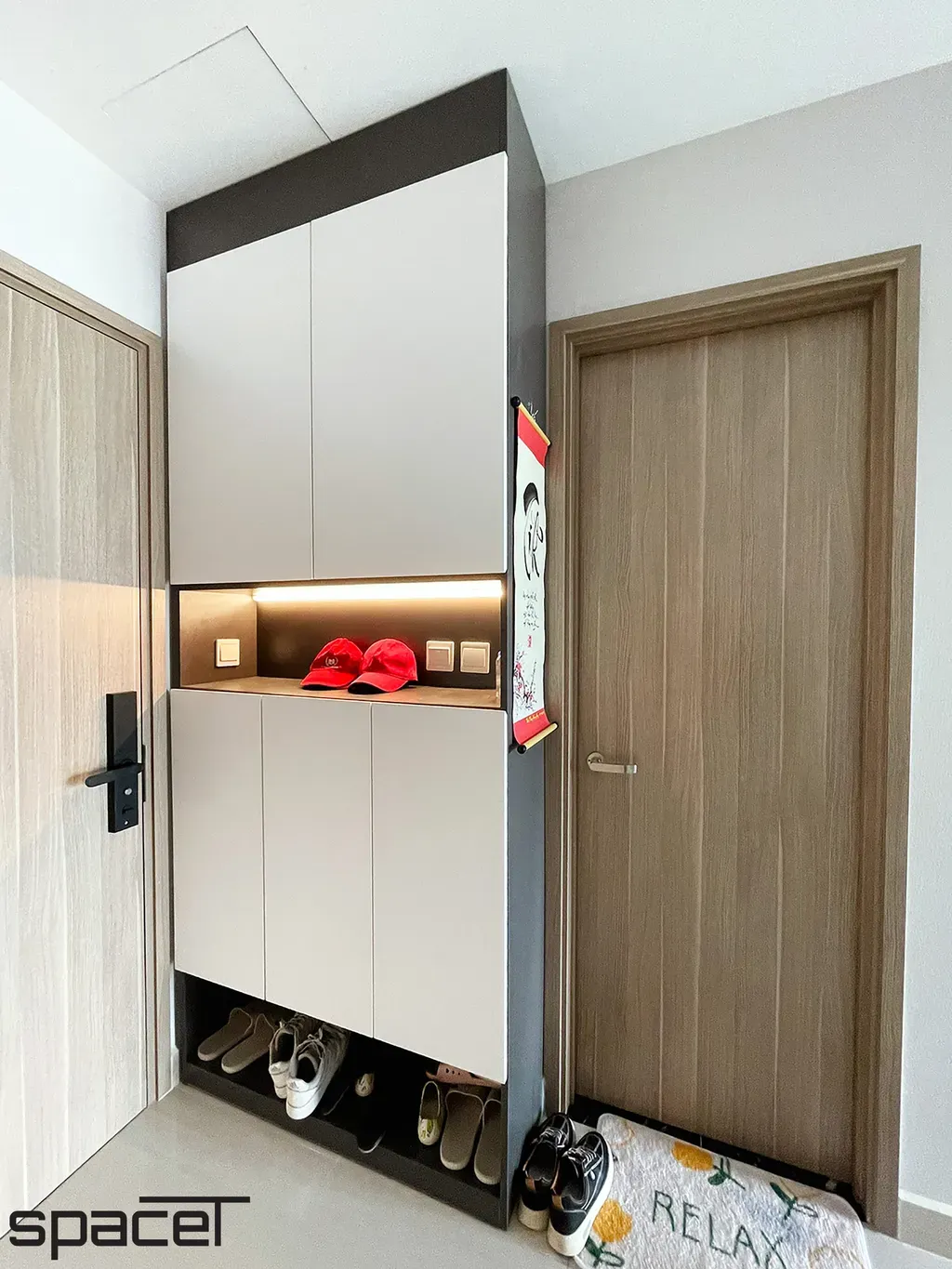 Lối vào - Căn hộ Vinhomes Origami Q9 - Phong cách Modern | Space T