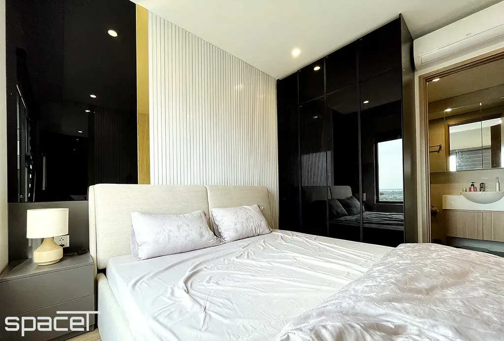 Phòng ngủ - Căn hộ Vinhomes Origami Q9 - Phong cách Modern | Space T