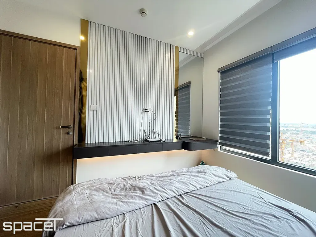 Phòng ngủ - Căn hộ Vinhomes Origami Q9 - Phong cách Modern | Space T