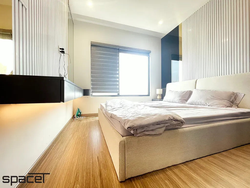 Phòng ngủ - Căn hộ Vinhomes Origami Q9 - Phong cách Modern | Space T