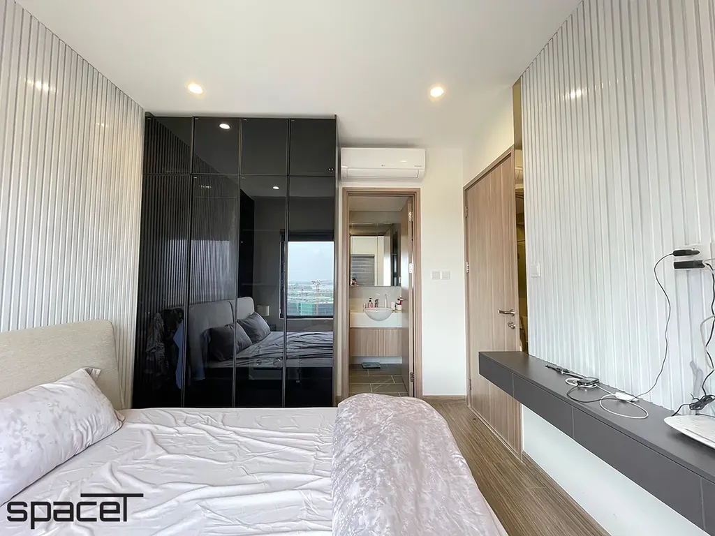 Phòng ngủ - Căn hộ Vinhomes Origami Q9 - Phong cách Modern | Space T